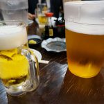 やっぱり生ビールでスタート♪