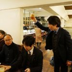 舛田代表のご挨拶で乾杯