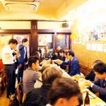 懇親会開始です。舛田代表で乾杯！