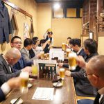 舛田代表の挨拶で乾杯！